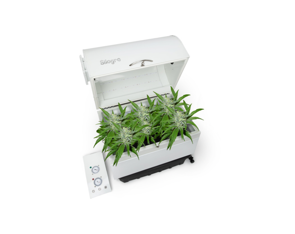 The Silogro indoor grow box.